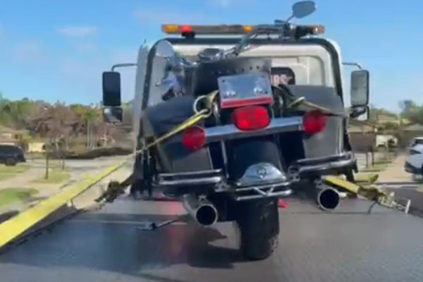 MOTORCYCLE TOWING